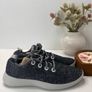 Allbirds Wool Runner Lace-up Sneakers Gray Athletic Low Top Women 8 NWOB
